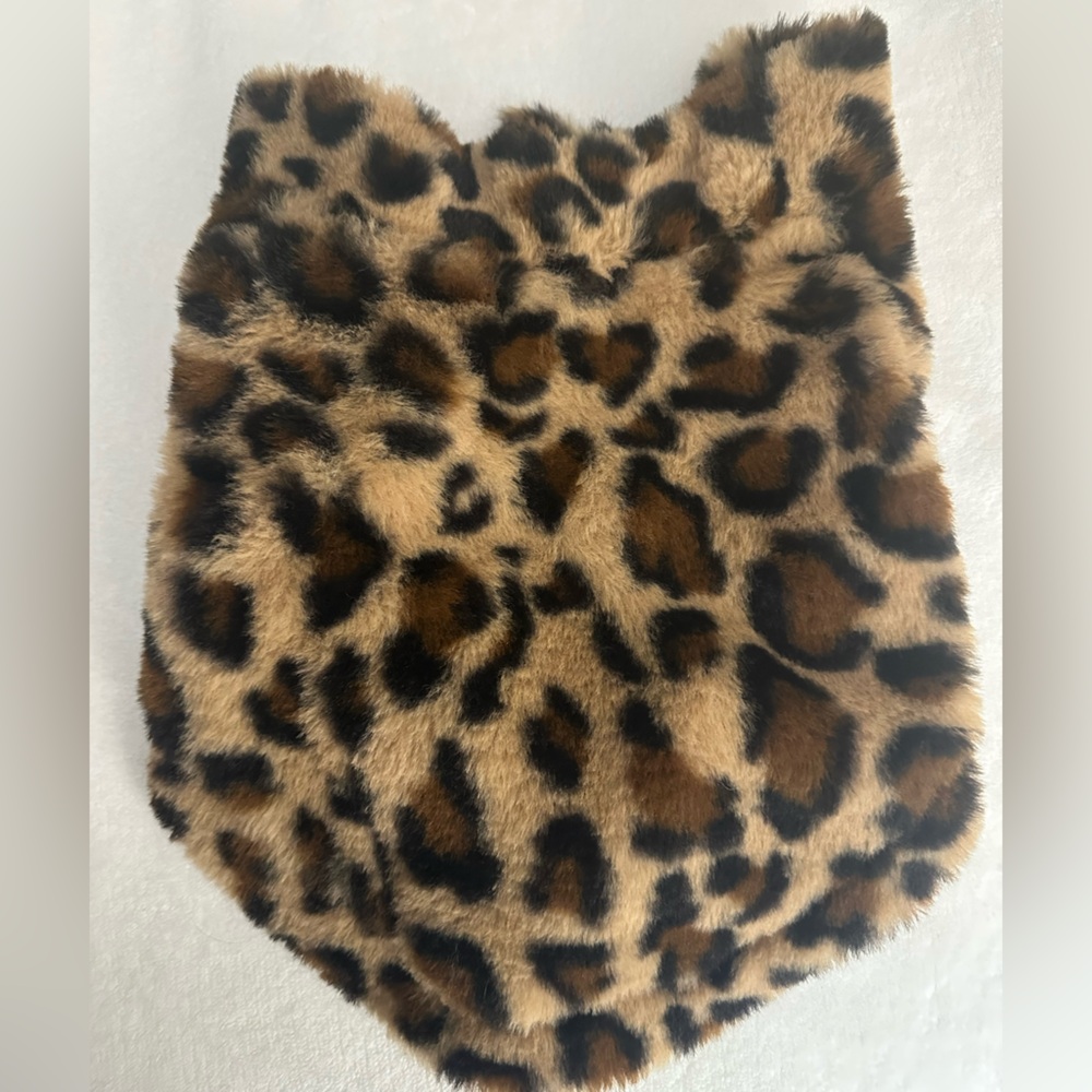 Rachel Zoe Animal Print Faux Fur Accessory